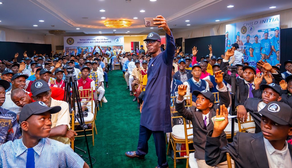 GOV. SANWO-OLU ATTENDS THE 3-DAY LAGOS BOY-CHILD INITIATIVE RESIDENTIAL WORKSHOP AT LAGOS HOUSE, MARINA